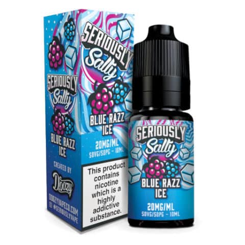Seriously Salty Blue Razz Ice, Blue-Razz-Ice-Seriously-Salty-10ml