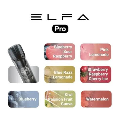 Elfa Pod Pro 2 Pack Refills by Elf Bar