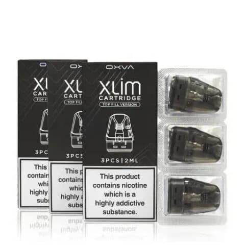 oxva-xlim-v3-top-fill-replacement-pods, Xlim Pods V3